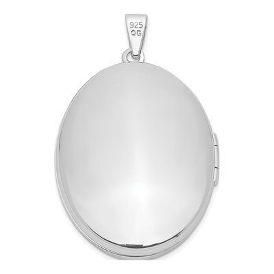 Sterling Silver Scroll Border 4-Photo Family Locket – view 5