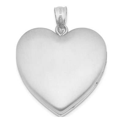 Sterling Silver Heart Ash Holder Locket – view 4