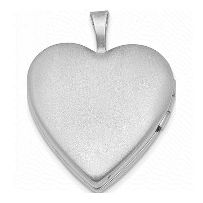 Sterling Silver XO Heart Locket – view 3
