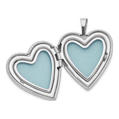 Sterling Silver XO Heart Locket – view 4