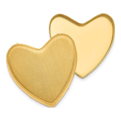 Gold-Plated Sterling Silver Heart Ash Holder Cross Locket – view 6