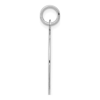 Sterling Silver Boy Disc Charm – view 3