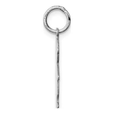 Sterling Silver Boy Disc Charm – view 2