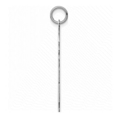 Sterling Silver Boy Girl Disc Charm – view 2