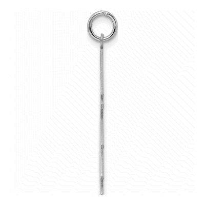 Sterling Silver Girl Disc Pendant – view 3