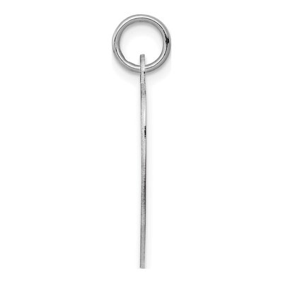 Sterling Silver Boy Disc Charm – view 2