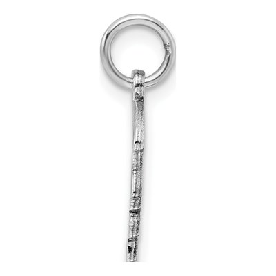 Sterling Silver Girl Disc Pendant – view 3