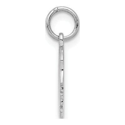 Sterling Silver Girl Disc Pendant – view 3