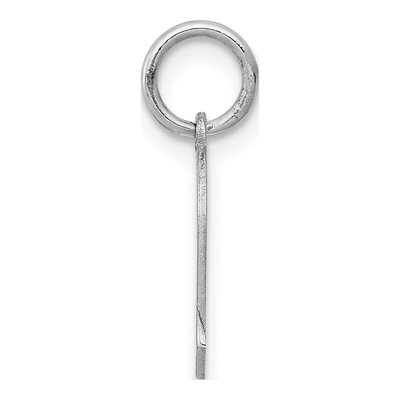 Sterling Silver Boy Disc Charm – view 2