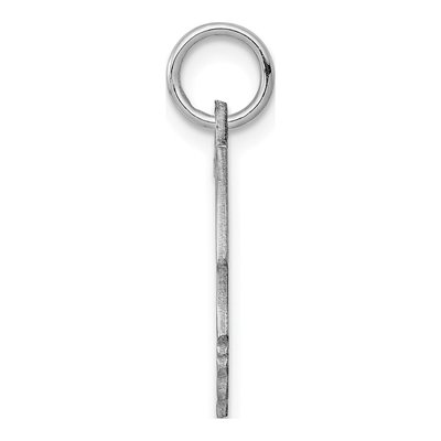 Sterling Silver Boy Disc Charm – view 2