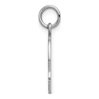Sterling Silver Boy Disc Charm – view 2