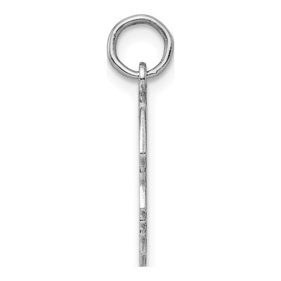 Sterling Silver Boy Disc Charm – view 2