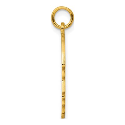 Gold-Plated Sterling Silver Boy Disc Charm – view 2