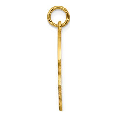 Gold-Plated Sterling Silver Boy Disc Charm – view 2