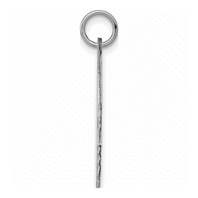 Sterling Silver Boy Disc Charm – view 3