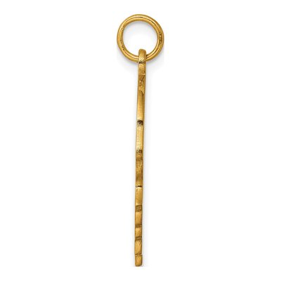 Gold-Plated Sterling Silver Boy Disc Charm – view 2