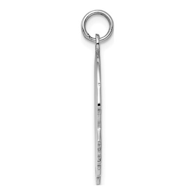 Sterling Silver Boy Disc Charm – view 3