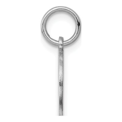 Sterling Silver Round Disc Charm – view 3