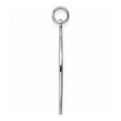 Sterling Silver Round Disc Charm – view 3