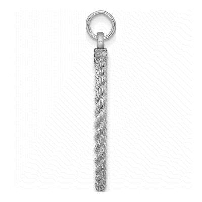 Sterling Silver Round Disc Pendant – view 2