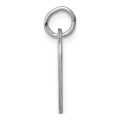 Sterling Silver Heart Disc Charm – view 3