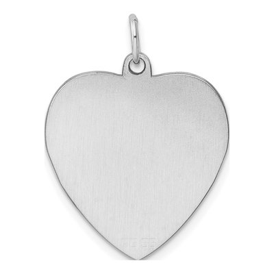 Rose Gold-Plated Sterling Silver Heart Disc Charm – view 4