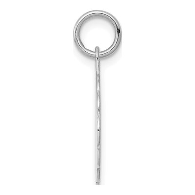 Sterling Silver Disc Pendant – view 3