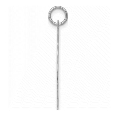 Sterling Silver Disc Pendant – view 3