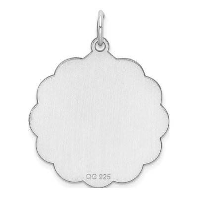 Sterling Silver Disc Charm – view 3