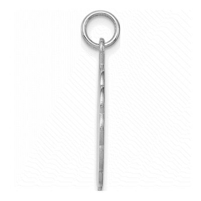 Sterling Silver Disc Charm – view 2