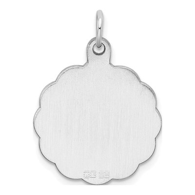 Sterling Silver Disc Charm – view 4