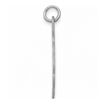 Sterling Silver Disc Pendant – view 3