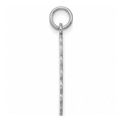 Sterling Silver Disc Pendant – view 2