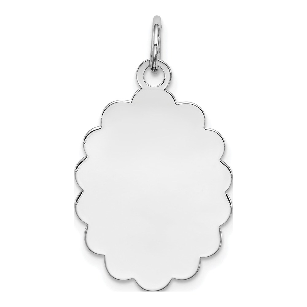 Sterling Silver Disc Pendant