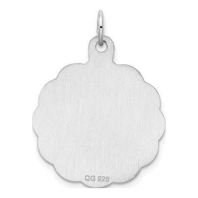 Sterling Silver Disc Charm – view 5