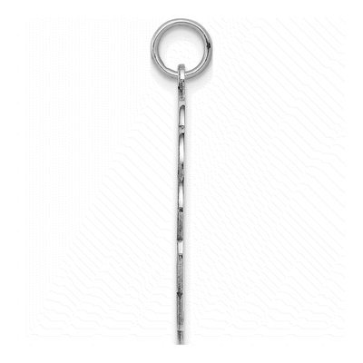 Sterling Silver Disc Pendant – view 2