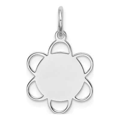 Sterling Silver Disc Pendant