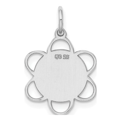 Sterling Silver Disc Pendant – view 4