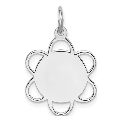 Sterling Silver Disc Pendant