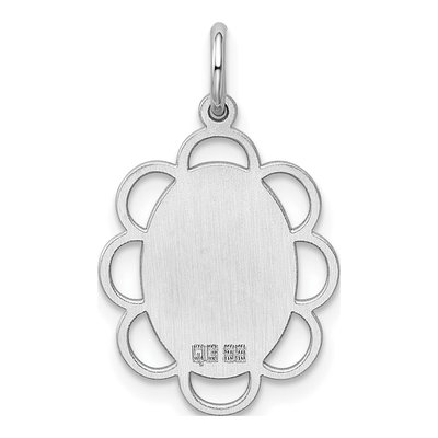 Sterling Silver Disc Pendant – view 5