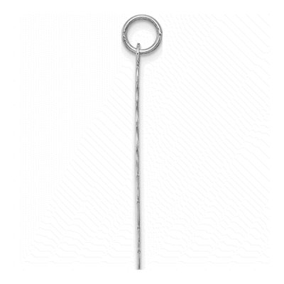 Sterling Silver Disc Pendant – view 3