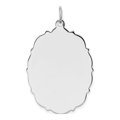 Sterling Silver Disc Pendant