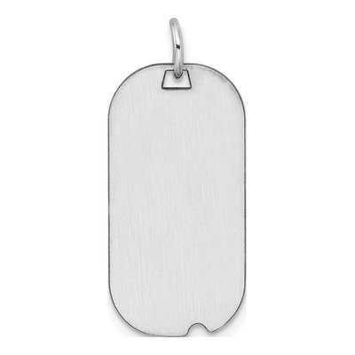Sterling Silver Dog Tag Charm – view 5
