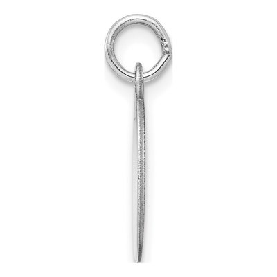 Sterling Silver Oval Disc Charm – view 3