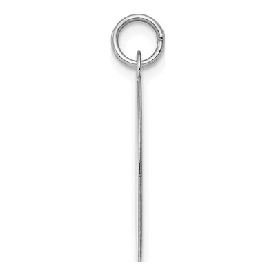 Sterling Silver Oval Disc Charm – view 3