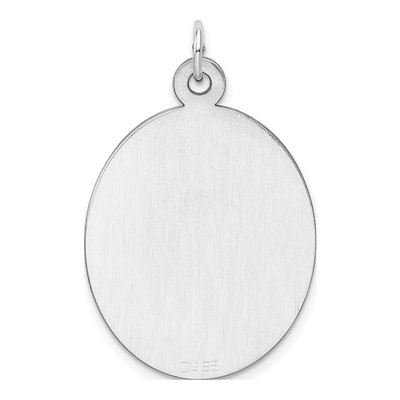 Sterling Silver Oval Disc Charm – view 5