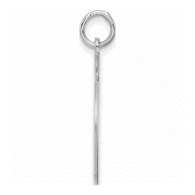 Sterling Silver Disc Pendant – view 3