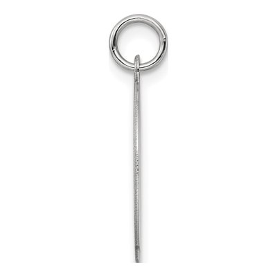 Sterling Silver Round Disc Pendant – view 3