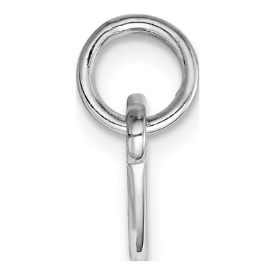 Sterling Silver Double Heart Pendant – view 3