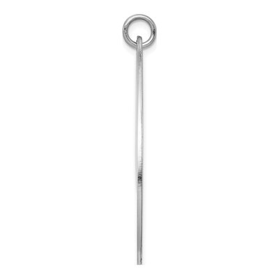 Sterling Silver Disc Pendant – view 3